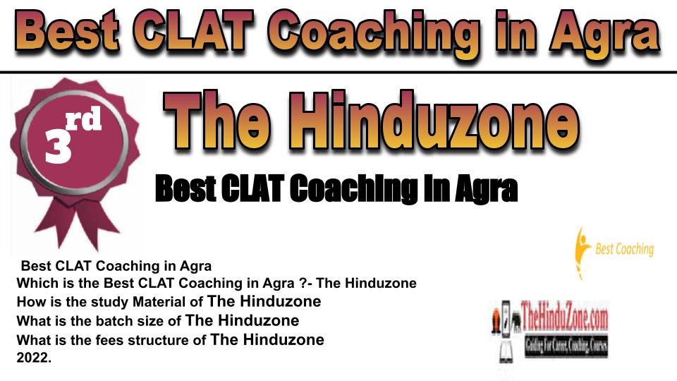 RANK 3 Best CLAT Coaching in Agra