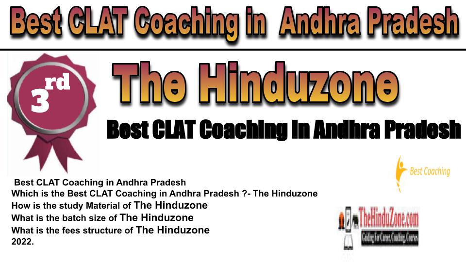 RANK 3 Best CLAT Coaching in Andhra Pradesh