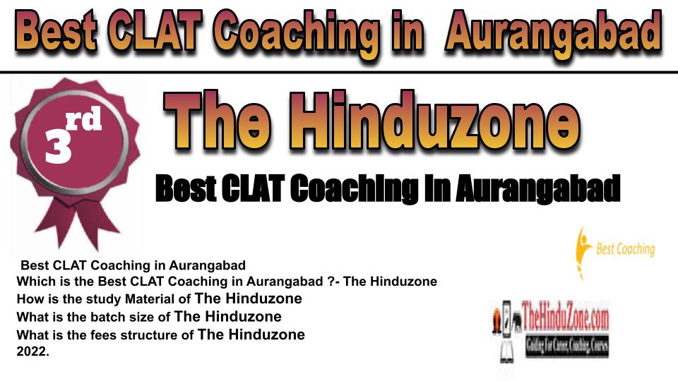 RANK 3 Best CLAT Coaching in Aurangabad