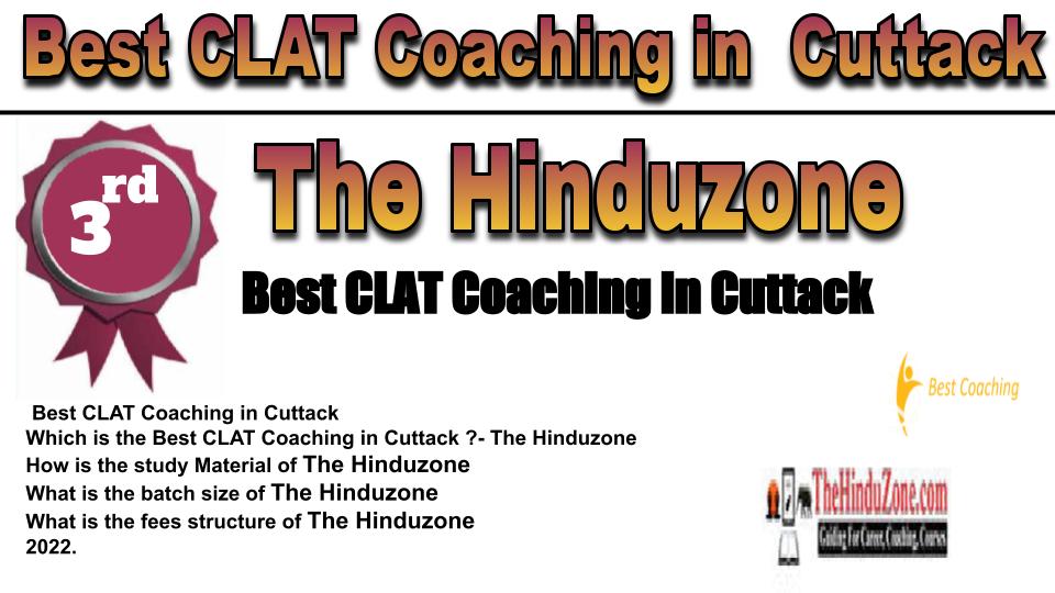 RANK 3 Best CLAT Coaching in Cuttack