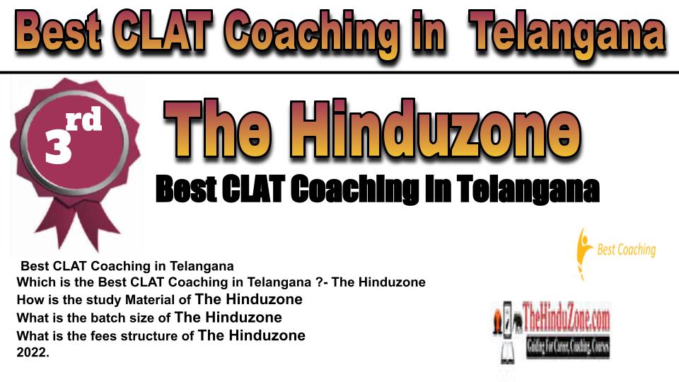 RANK 3 Best CLAT Coaching in Telangana
