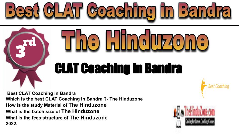 RANK 3 Best clat coaching in Bandra