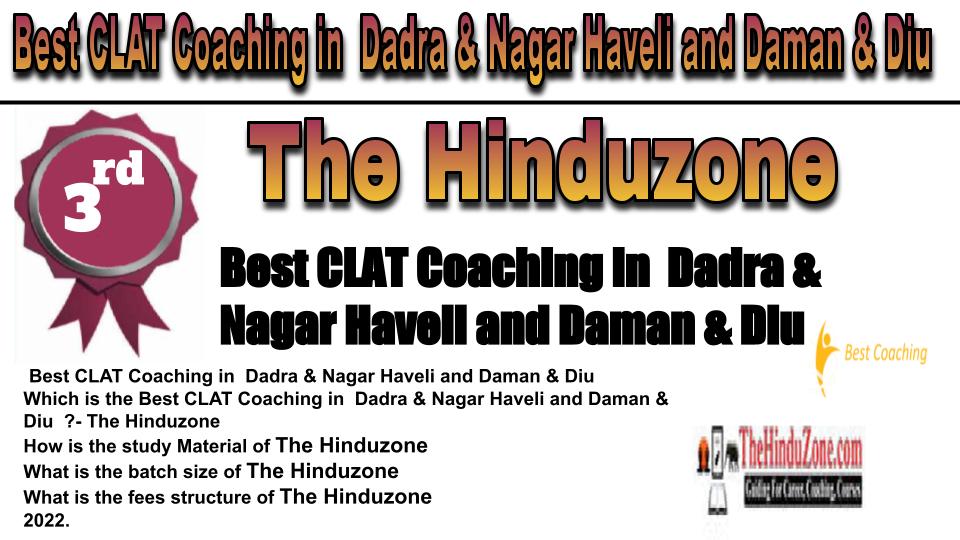 RANK 3 best clat coaching in Dadra & Nagar Haveli and Daman & Diu
