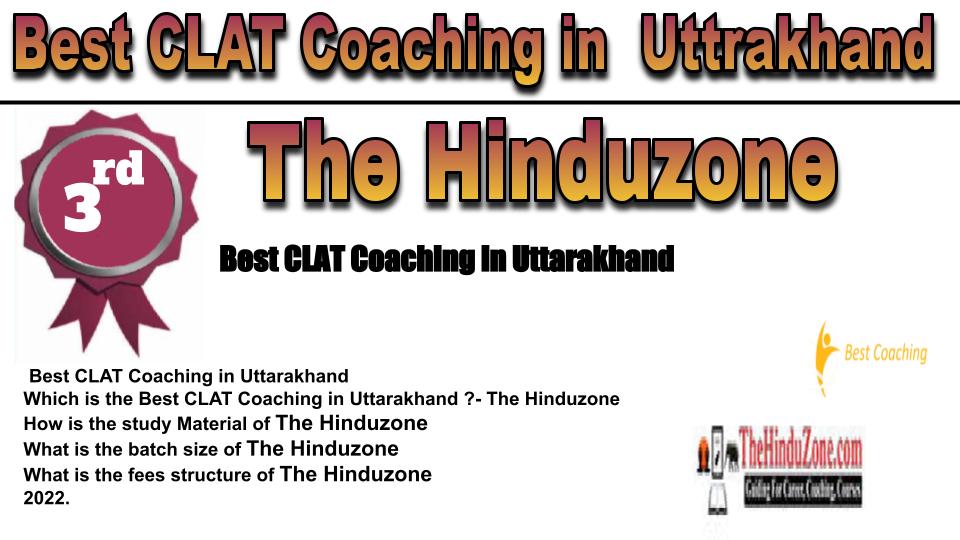 RANK 3 best clat coaching in UTTRAKHAND