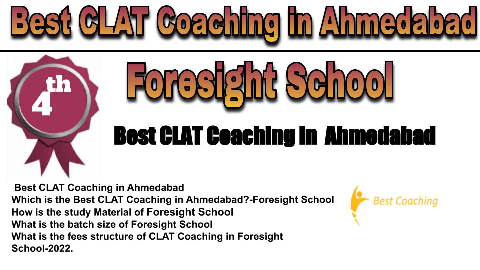 RANK 4 Best CLAT Coaching in Ahmedabad