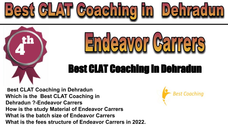 RANK 4 Best CLAT Coaching in Dehradun