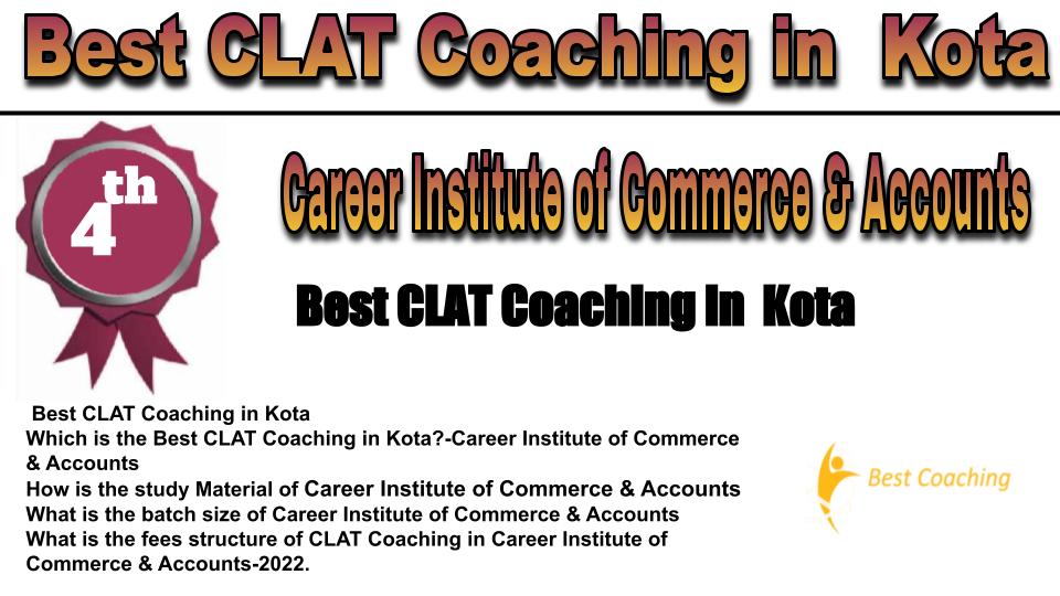 RANK 4 Best CLAT Coaching in Kota