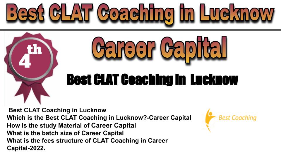 RANK 4 Best CLAT Coaching in Lucknow