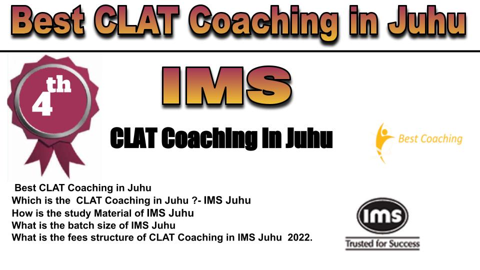 RANK 4 Best clat coaching in Juhu.