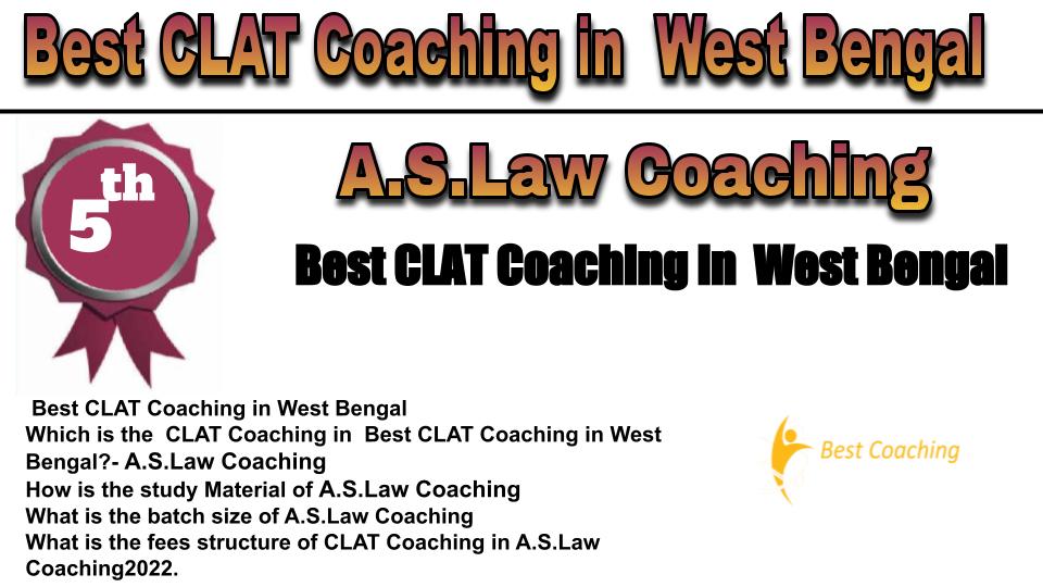 RANK 5 Best CLAT Coaching in West Bengal