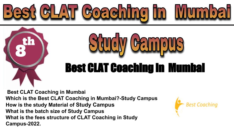 RANK 8 Best CLAT Coaching in Mumbai