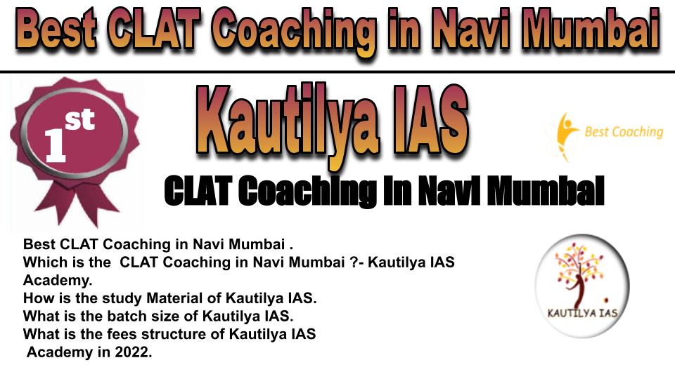 Rank 1 Best CLAT Coaching in Navi Mumbai