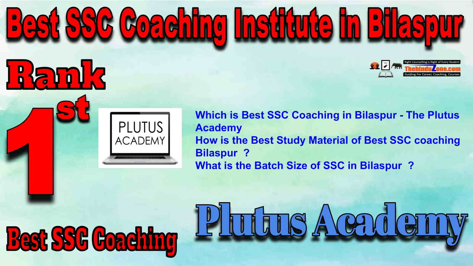 Rank 1 Best SSC Coaching in Bilaspur
