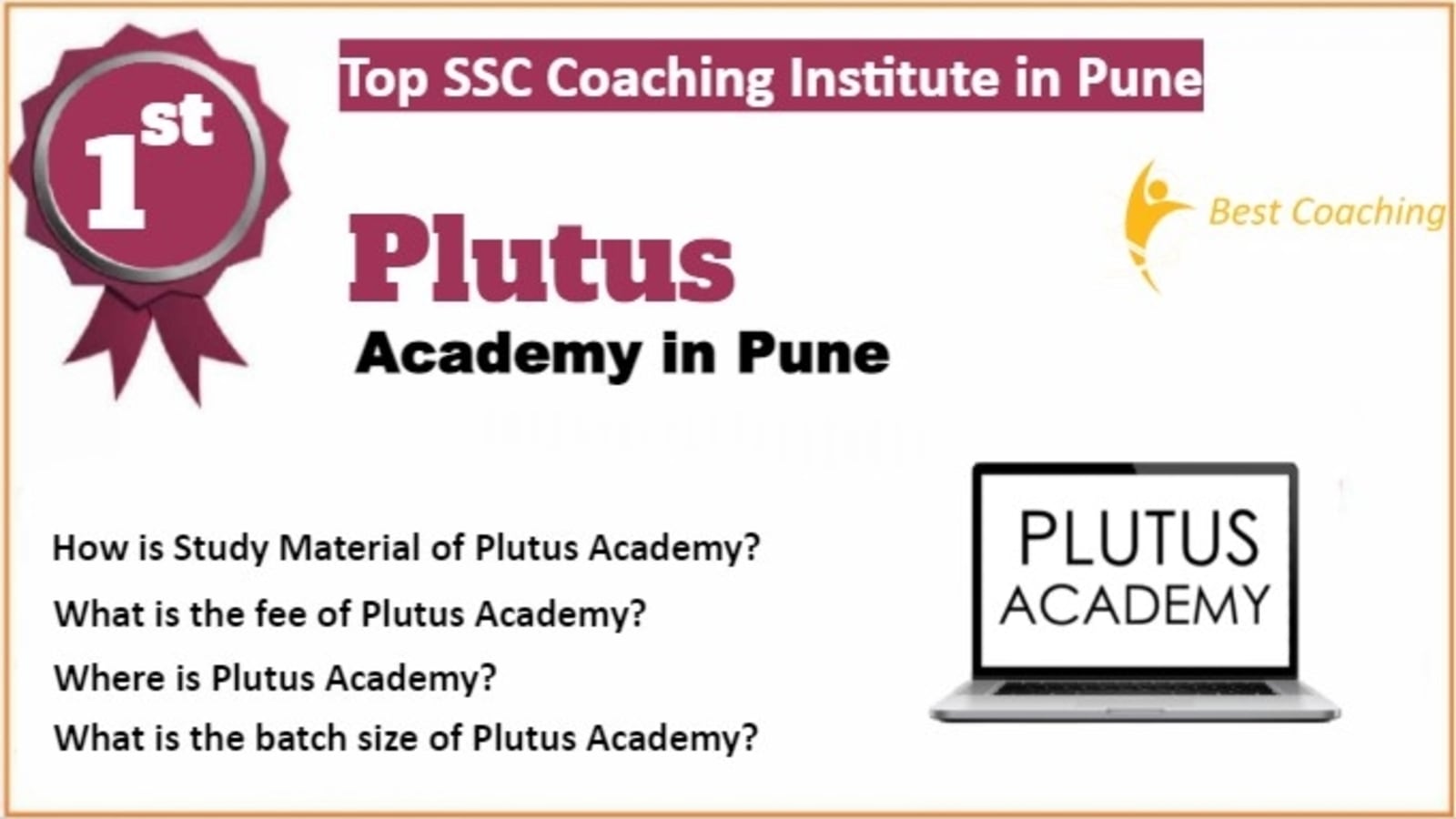 Rank 1 Best SSC Coaching in Pune
