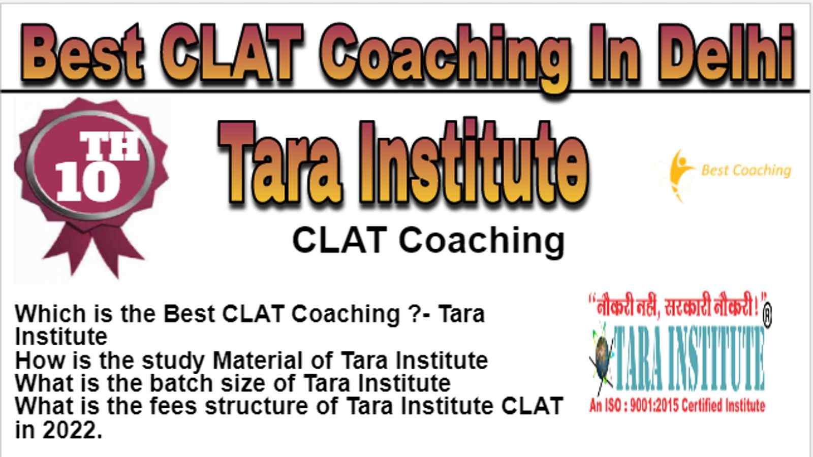 Rank 10 Best CLAT Coaching In Delhi