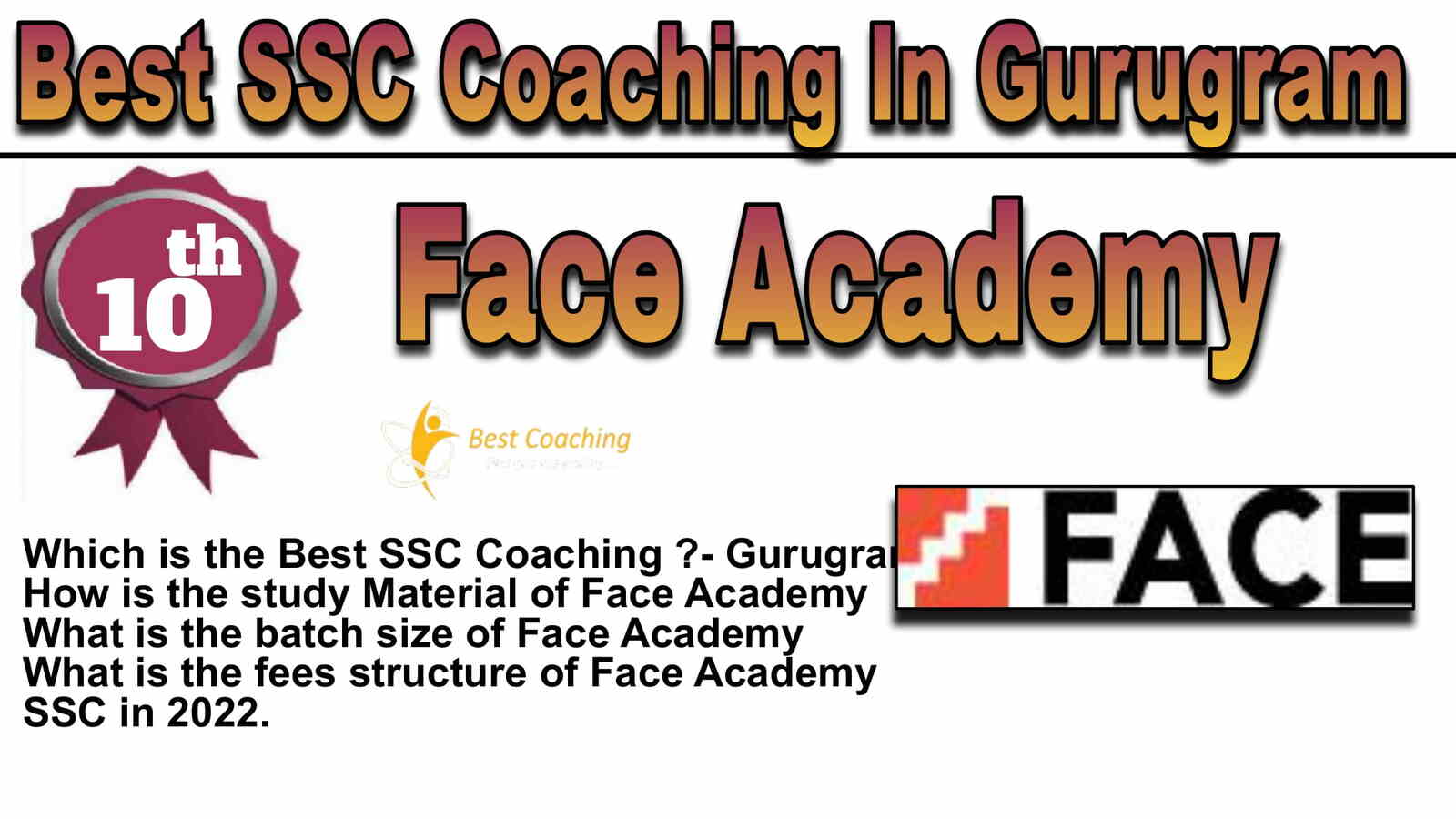 Rank 10 Best SSC Coaching in Gurugram
