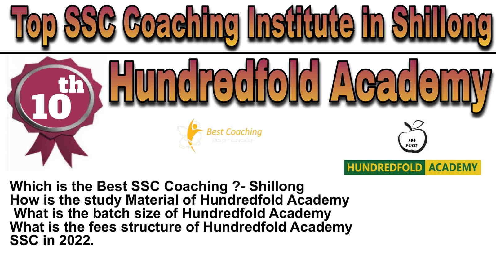 Rank 10 Best SSC Coaching in Shillong