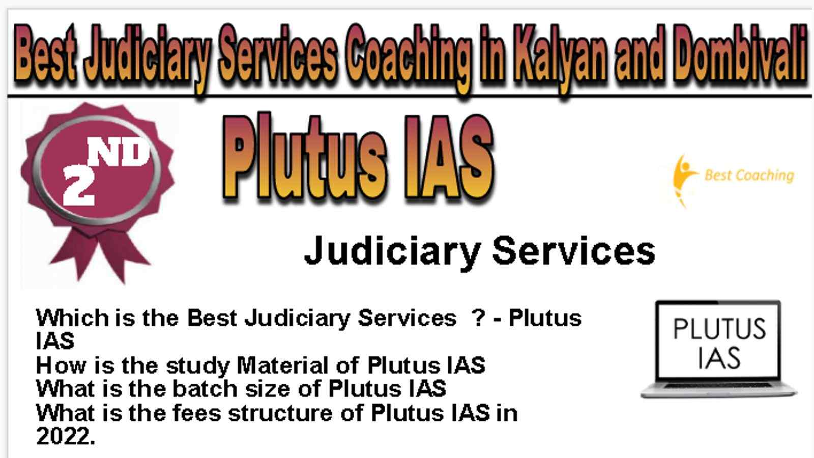 Rank 2 Best Judiciary Services Coaching in Kalyan and Dombivali