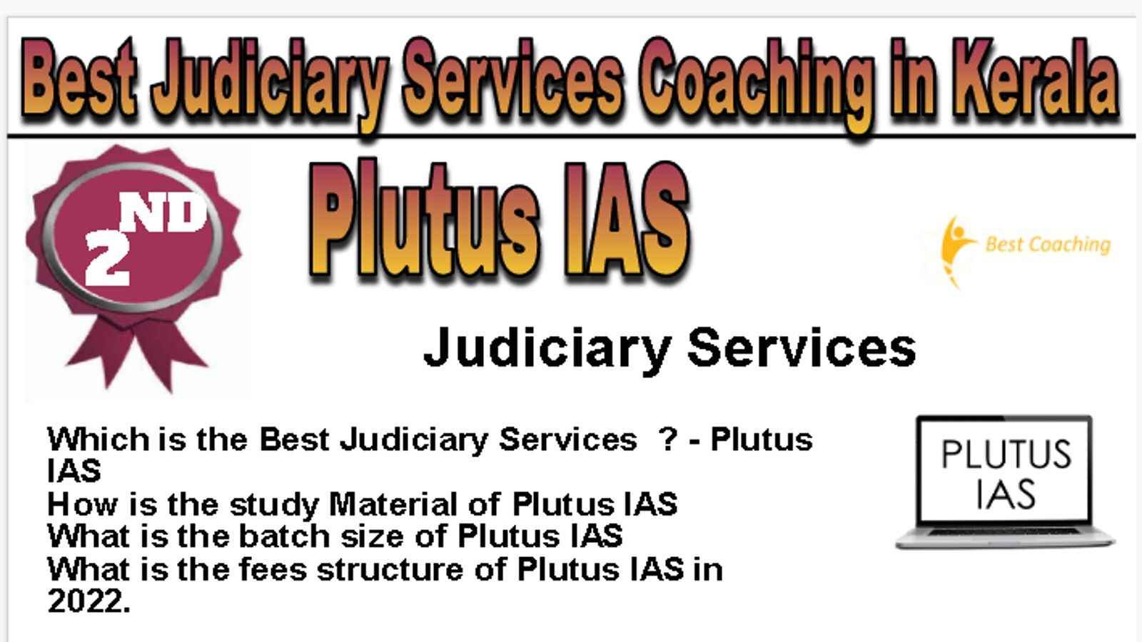 Rank 2 Best Judiciary Services Coaching in Kerala