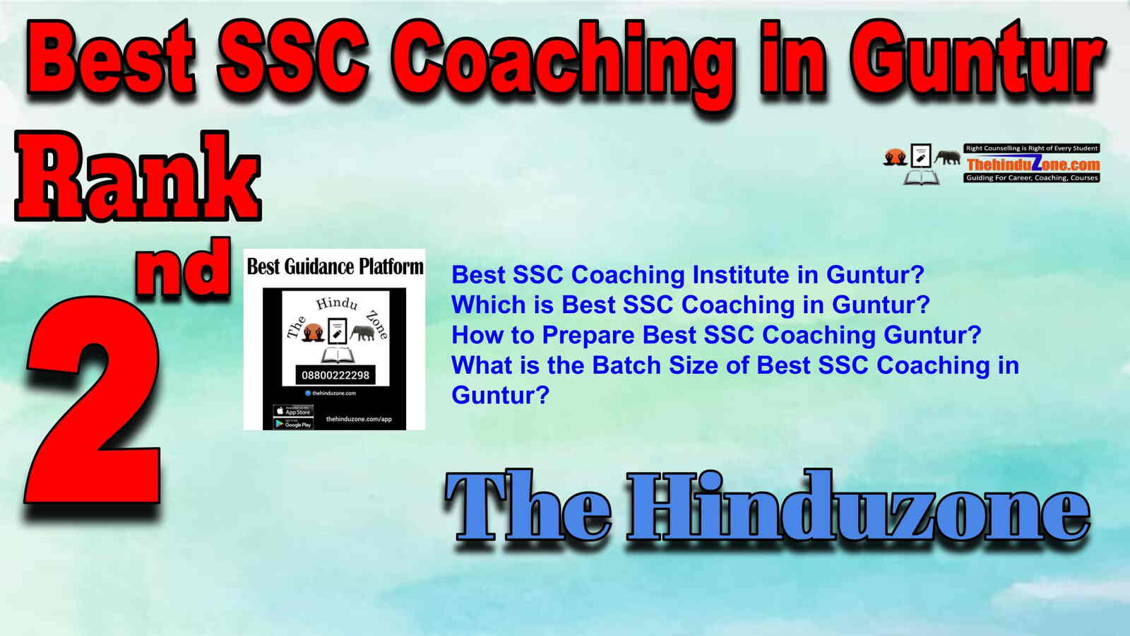 Rank 2 Best SSC Coaching in Guntur