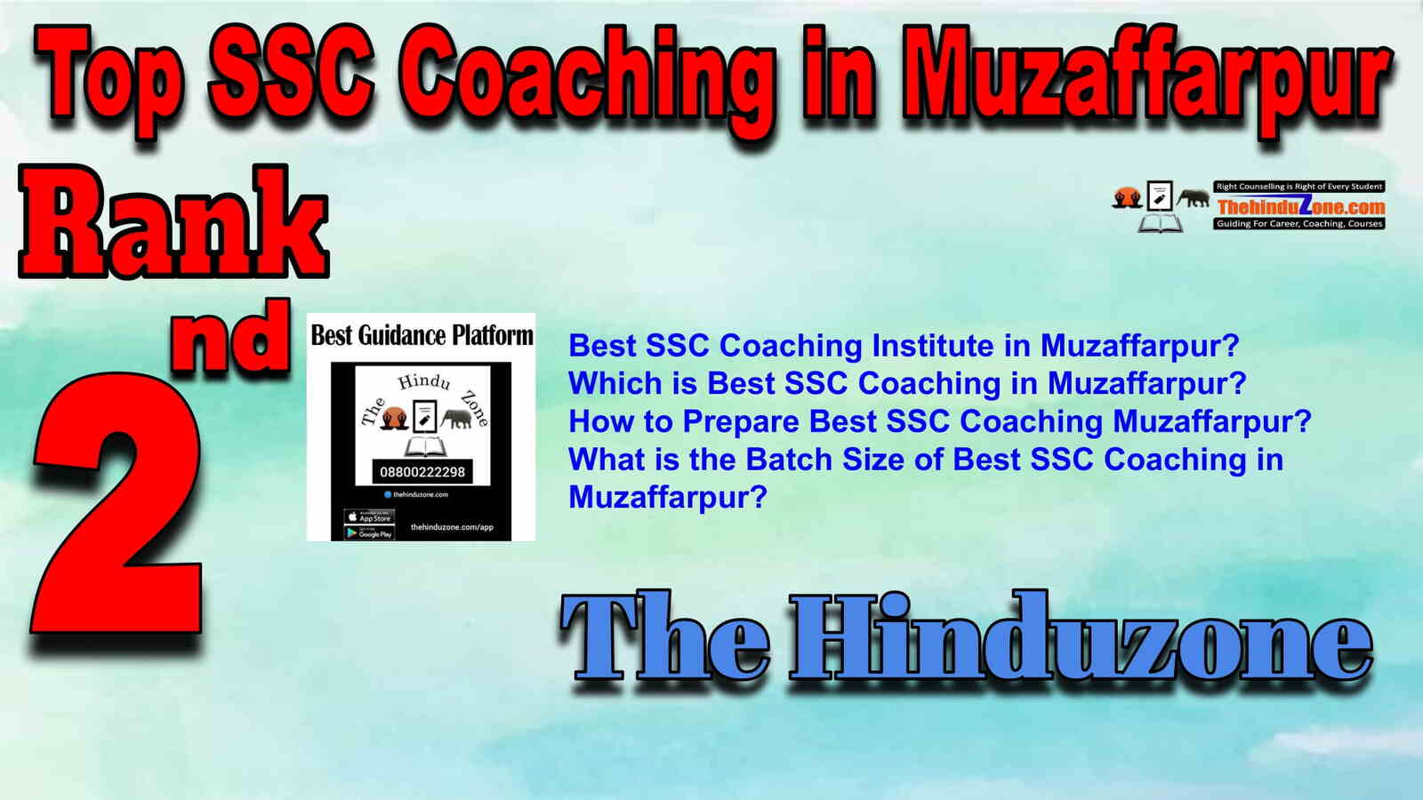 Rank 2 Best SSC Coaching in Muzaffarpur