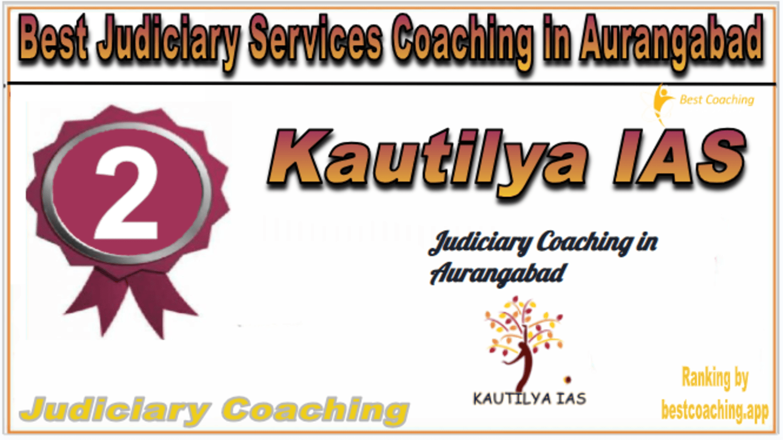 Rank 2. Kautilya IAS Best Judiciary Services Coaching in Aurangabad Rank 2. Kautilya IAS Best Judiciary Services Coaching in Aurangabad