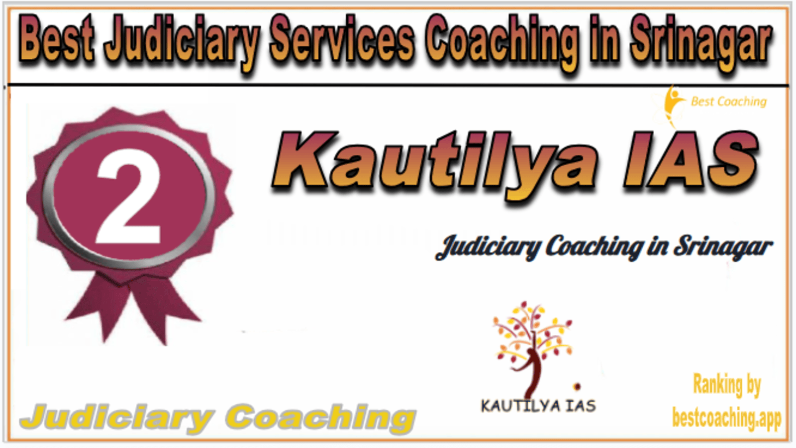 Rank 2. Kautilya IAS Best Judiciary Services Coaching in Srinagar Rank 2. Kautilya IAS Best Judiciary Services Coaching in Srinagar
