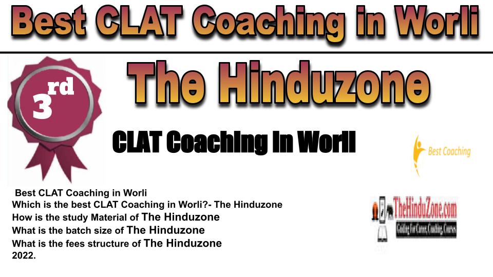 Rank 3 Best CLAT Coaching in Worli