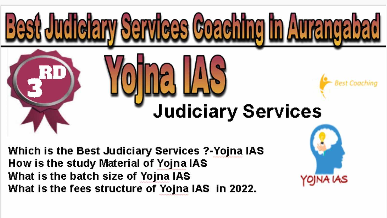 Rank 3 Best Judiciary Services Coaching in Aurangabad