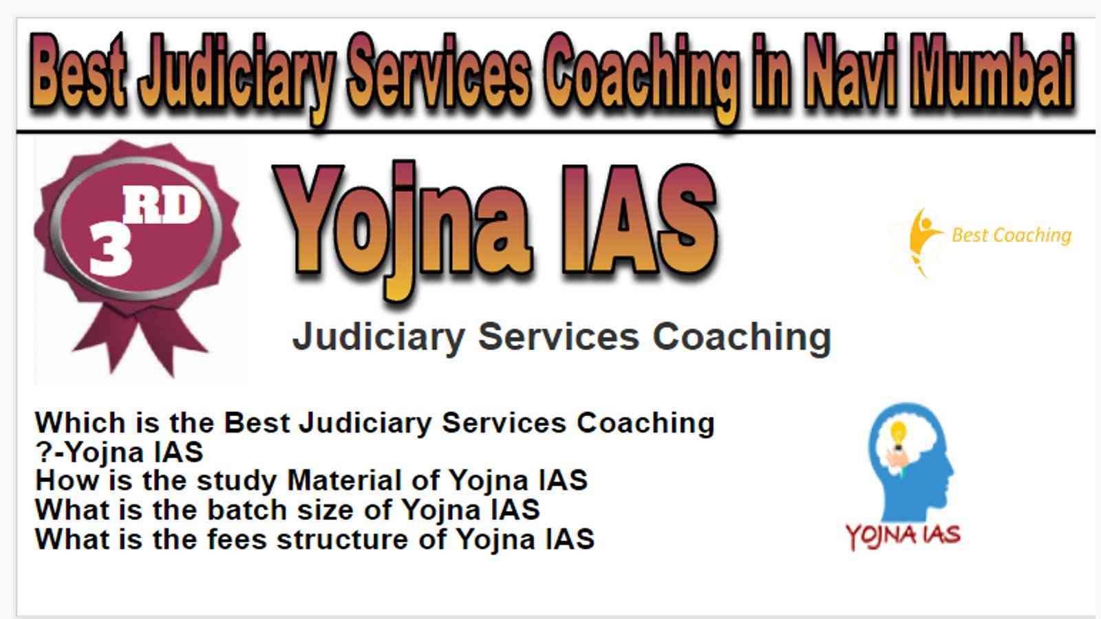 Rank 3 Best Judiciary Services Coaching in Navi Mumbai