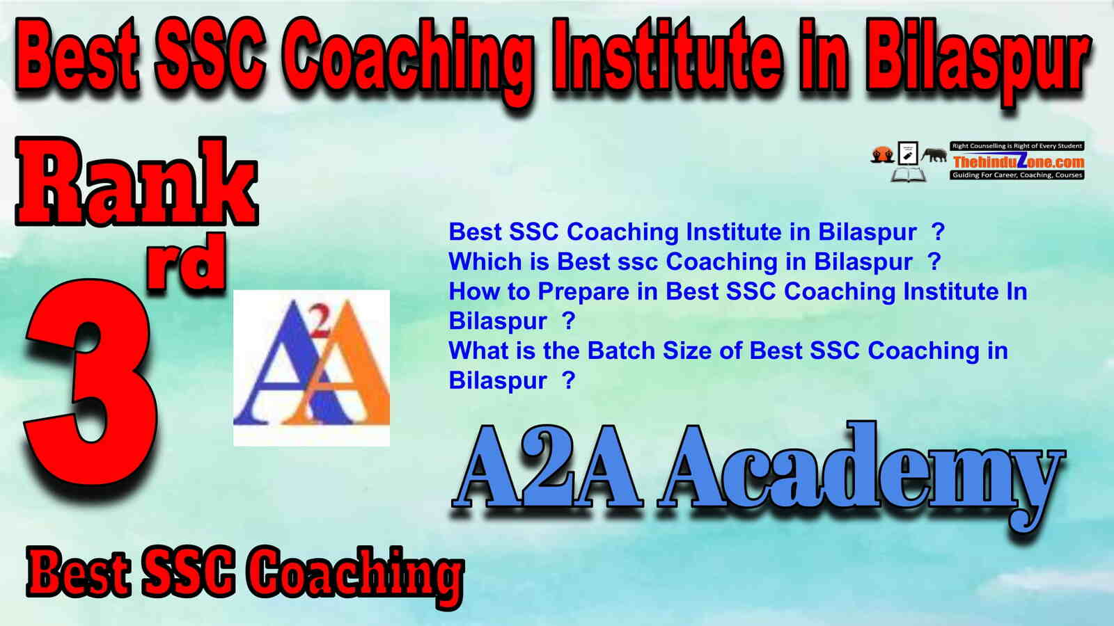 Rank 3 Best SSC Coaching in Bilaspur
