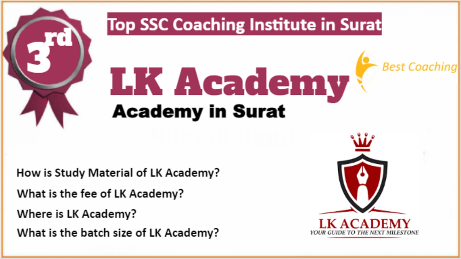 Rank 3 Best SSC Coaching in Surat