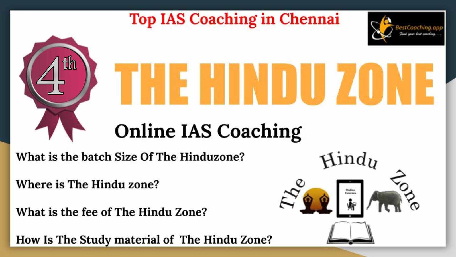 Rank 4 Best IAS Coaching In Chennai