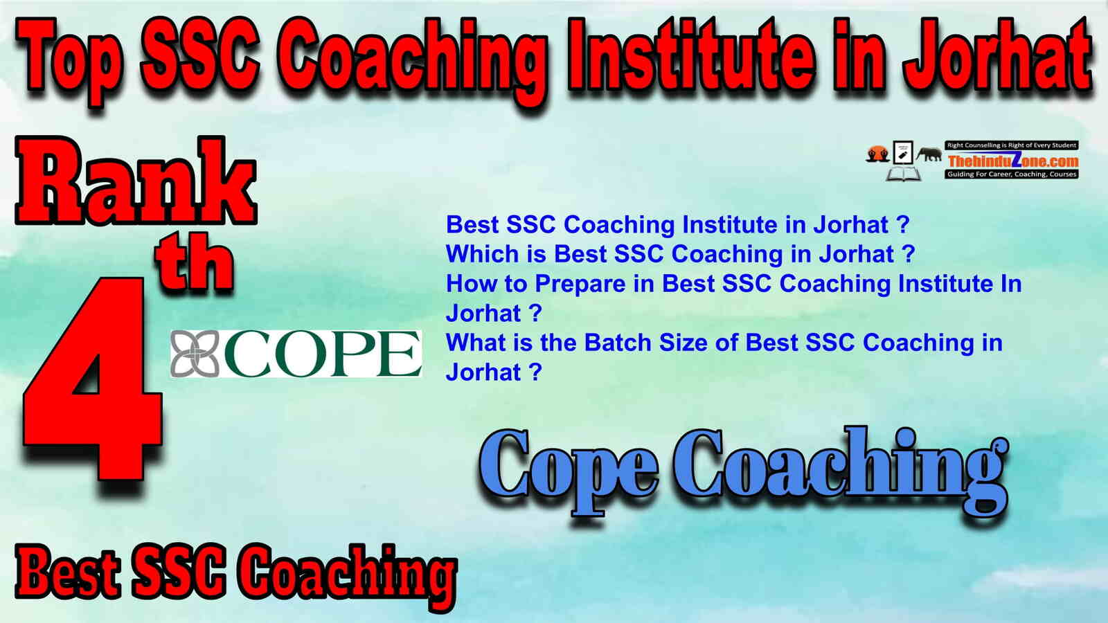 Rank 4 Best SSC Coaching in Johrat