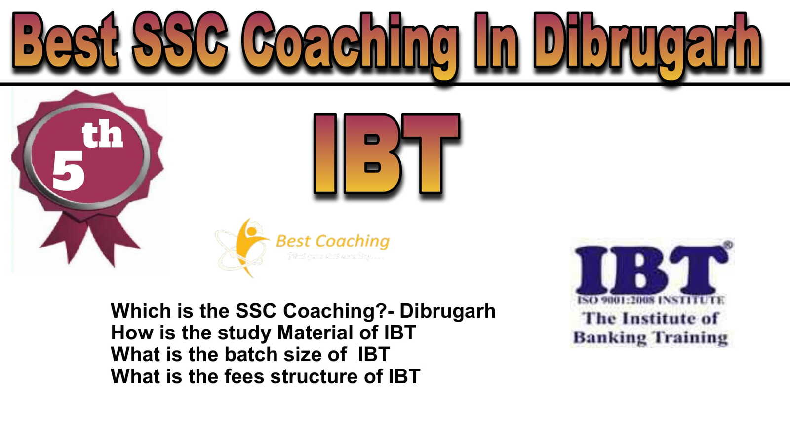 Rank 5 Best SSC Coaching in Dibrugarh