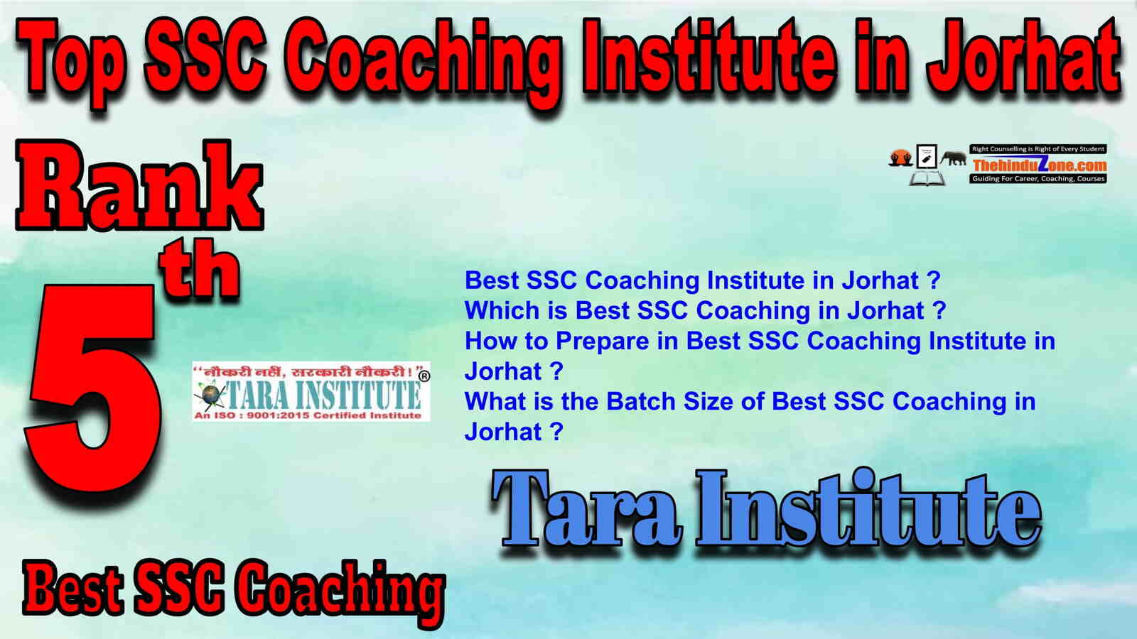 Rank 5 Best SSC Coaching in Johrat