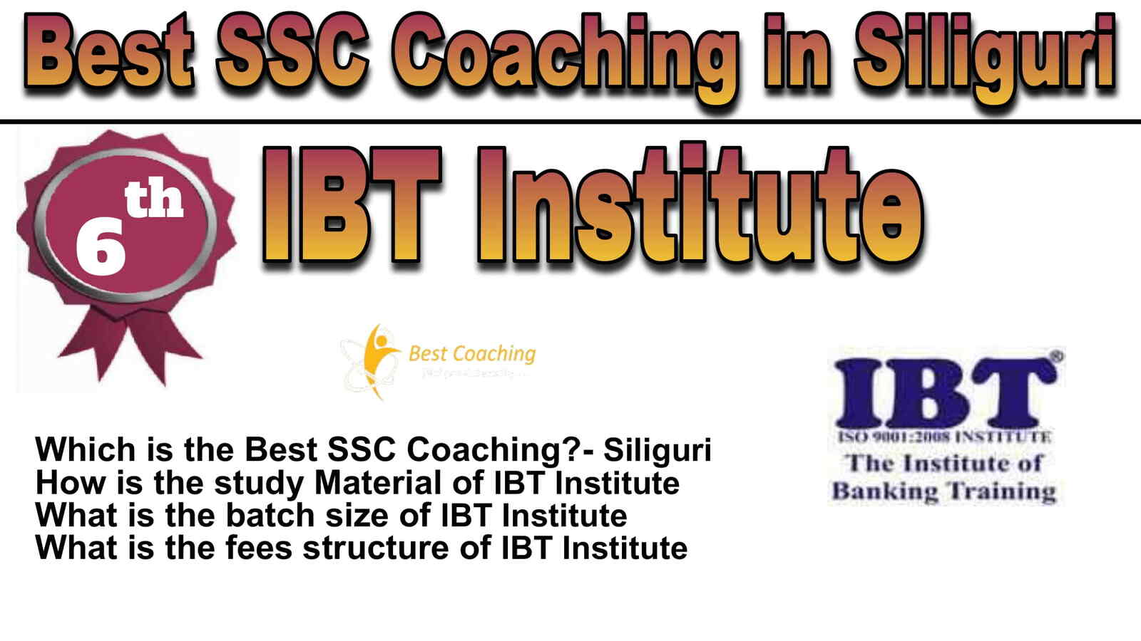 Rank 6 Best SSC Coaching in Siliguri