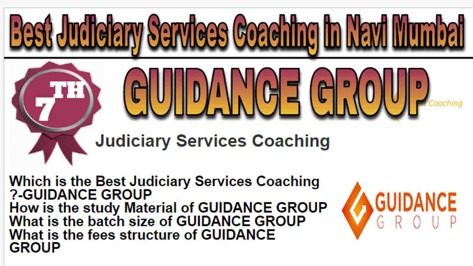 Rank 7 Best Judiciary Services Coaching in Navi Mumbai