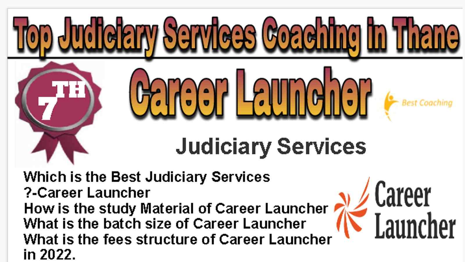 Rank 7 Best Judiciary Services Coaching in Thane