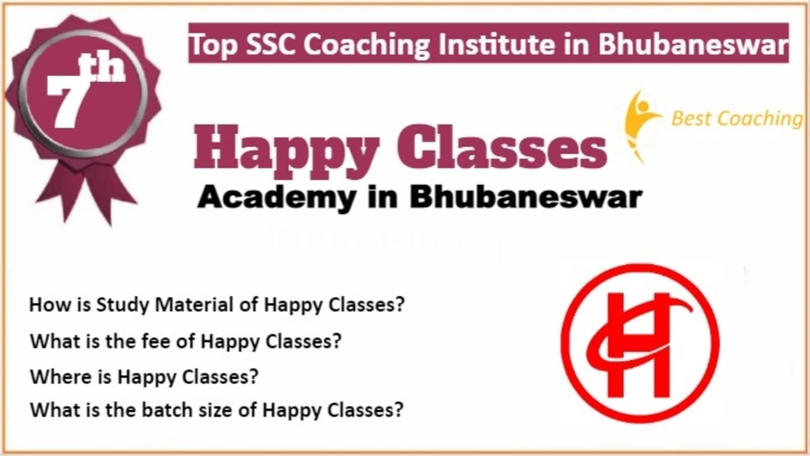 Rank 7 Best SSC Coaching in Bhubaneswar