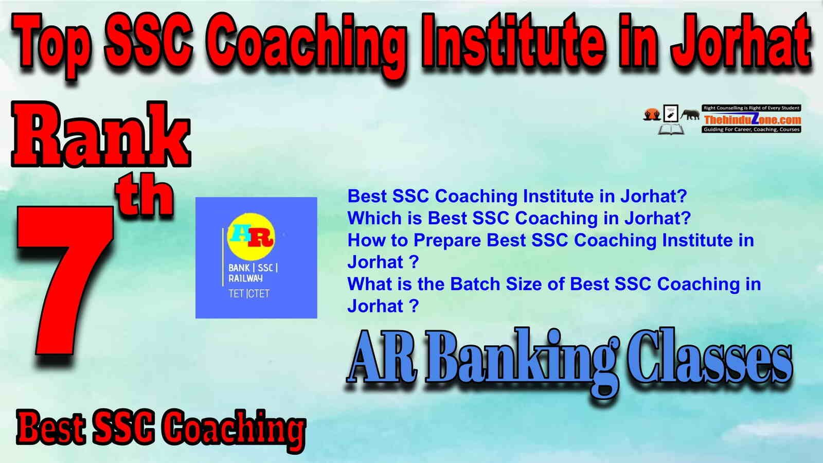 Rank 7 Best SSC Coaching in Jorhat