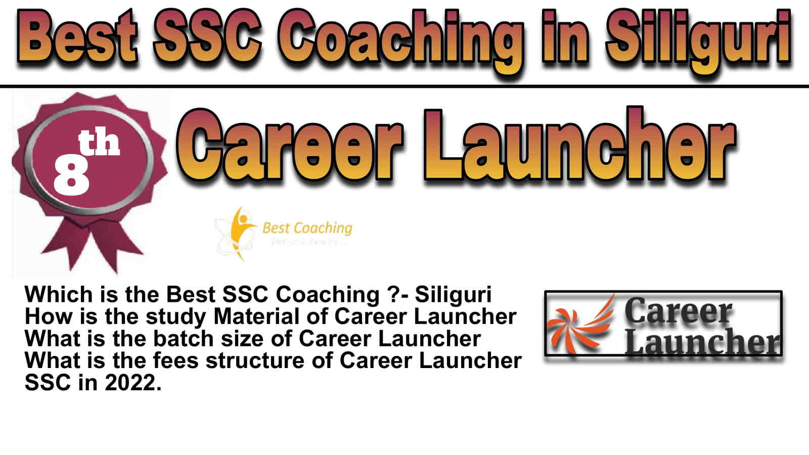 Rank 8 Best SSC Coaching in Siliguri