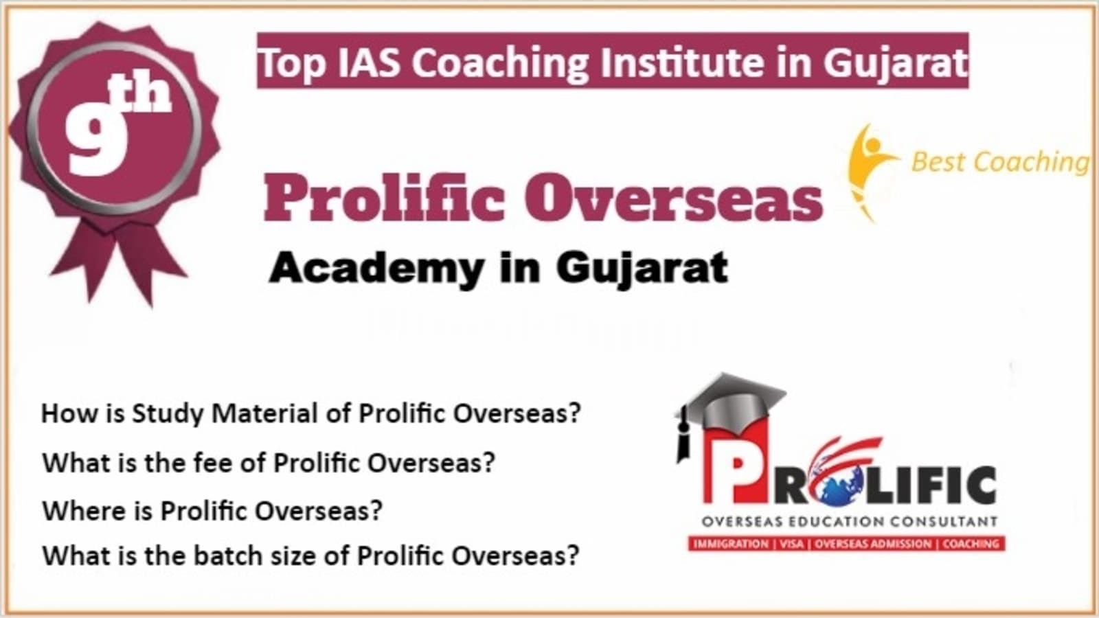 Rank 9 Best IELTS Coaching in Gujarat