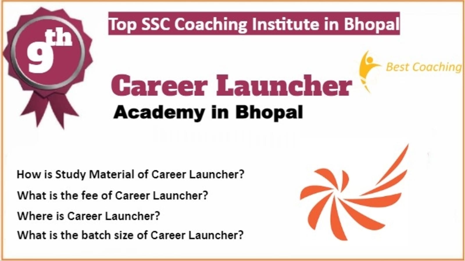 Rank 9 Best SSC Coaching in Bhopal
