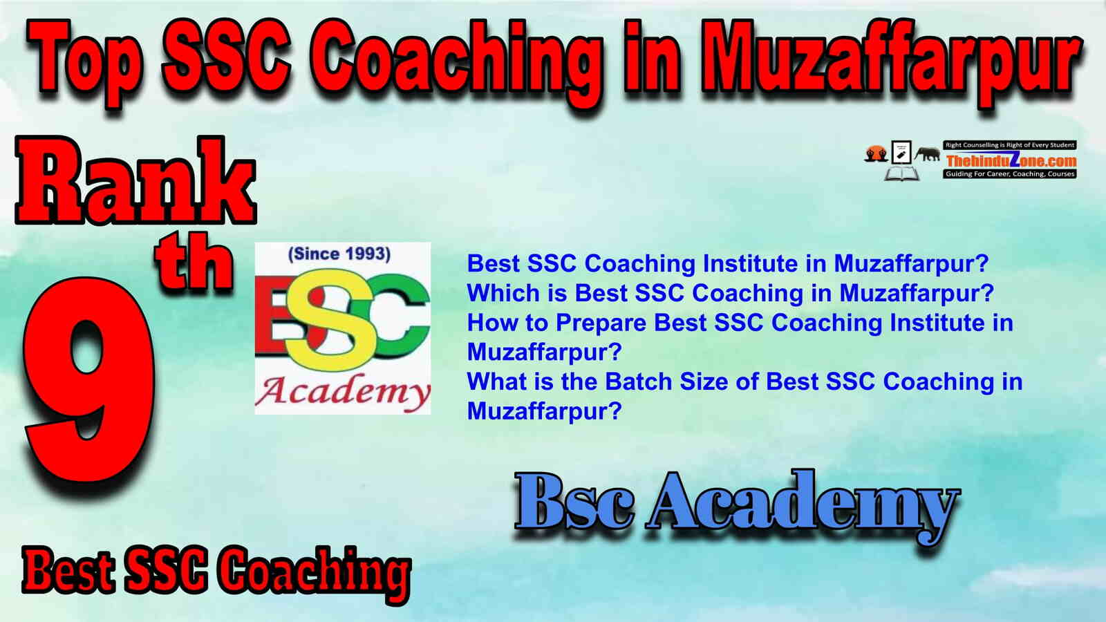 Rank 9 Best SSC Coaching in Muzaffarpur