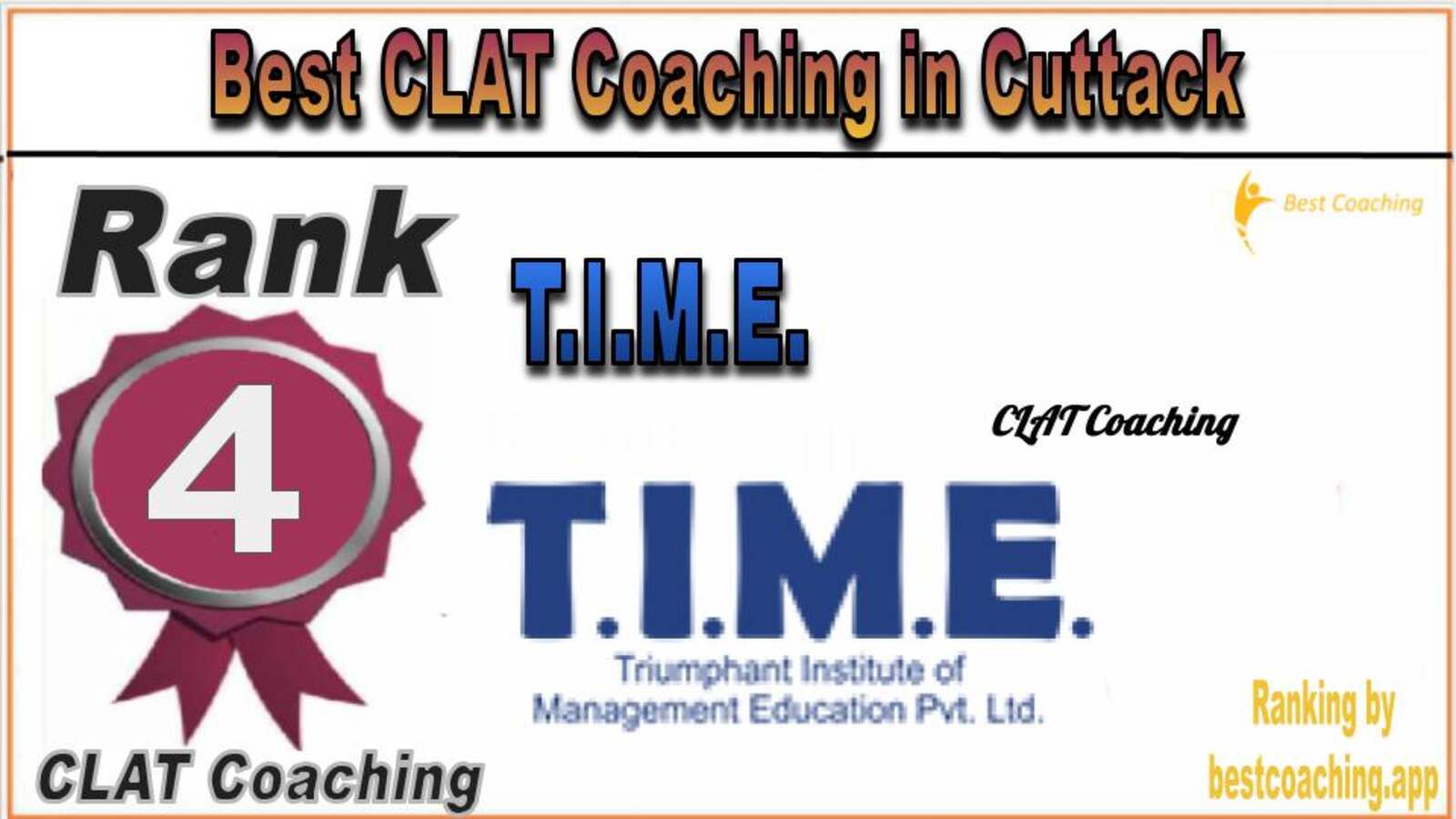 T.I.M.E. CLAT Coaching in Cuttack