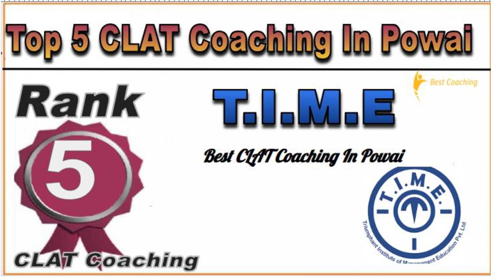 tOP clat coaching in powai T.I.M.E
