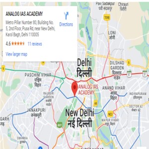 ANALOG IAS Coaching in Delhi 