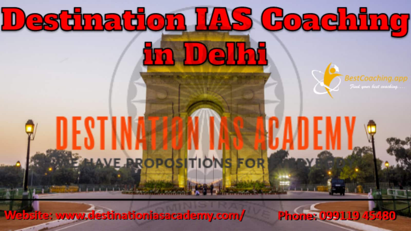 Destination IAS Coaching in Delhi