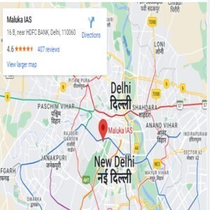 MALUKA IAS Coaching in Delhi